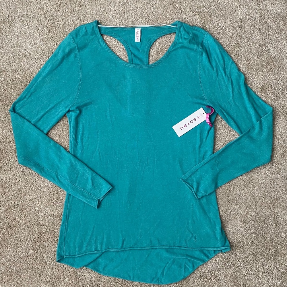 SOYBU Yvette Tunic in Watercress Size XL NWT - Picture 1 of 5